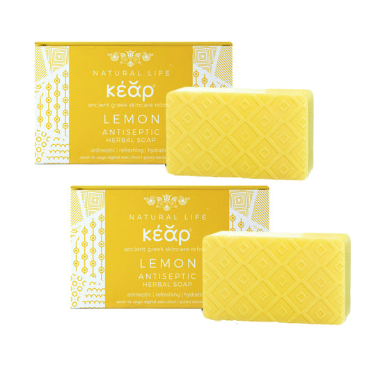 Kear Lemon Yucca Soap: Natural Detox & Soothing Cleanse, 100g