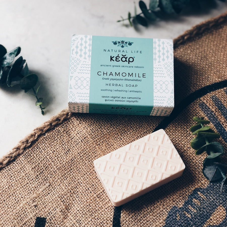 Kear Chamomile Herbal Soap Pack of Two: Gentle Cleanse & Natural Glow