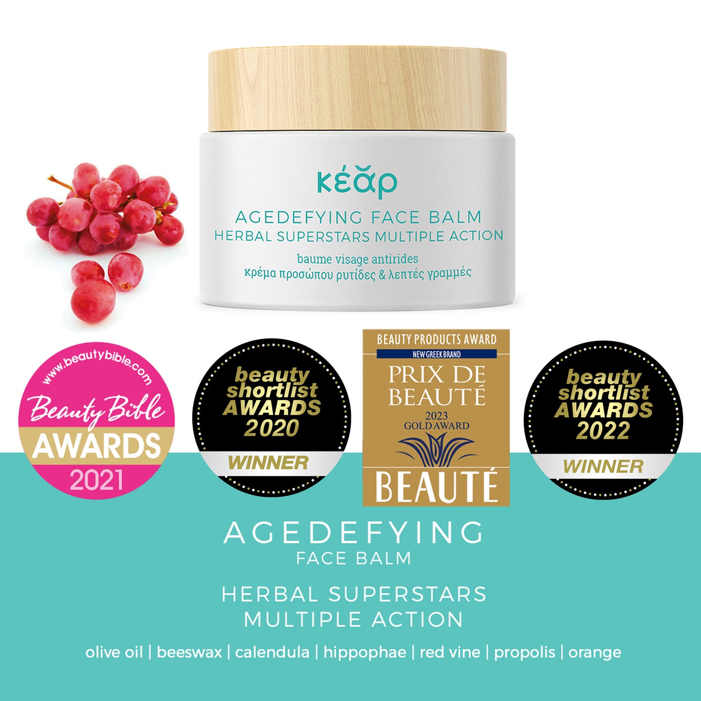 Kear AgeDefying Face Balm: Unlock Your Youthful Glow (Naturally!)