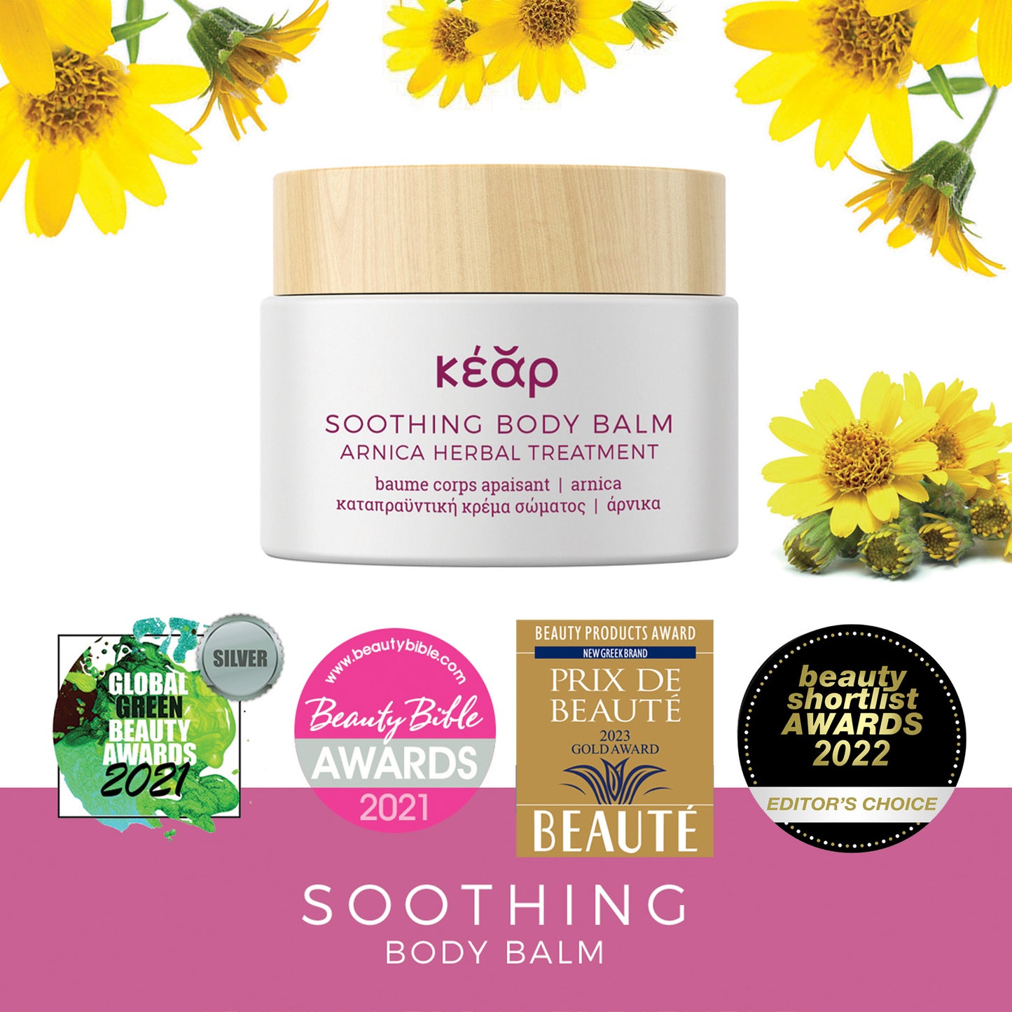 Kear Soothing Body Balm (Arnica Power!) : Reenergize Your Body